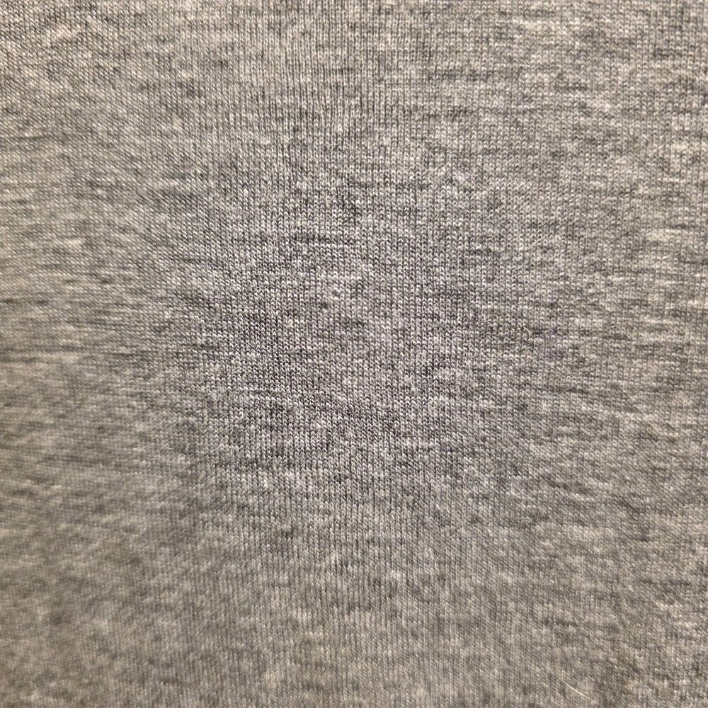 Zara Trafaluc Gray Long Sleeve Top Womens Asymmetrical Hem L - Picture 4 of 6